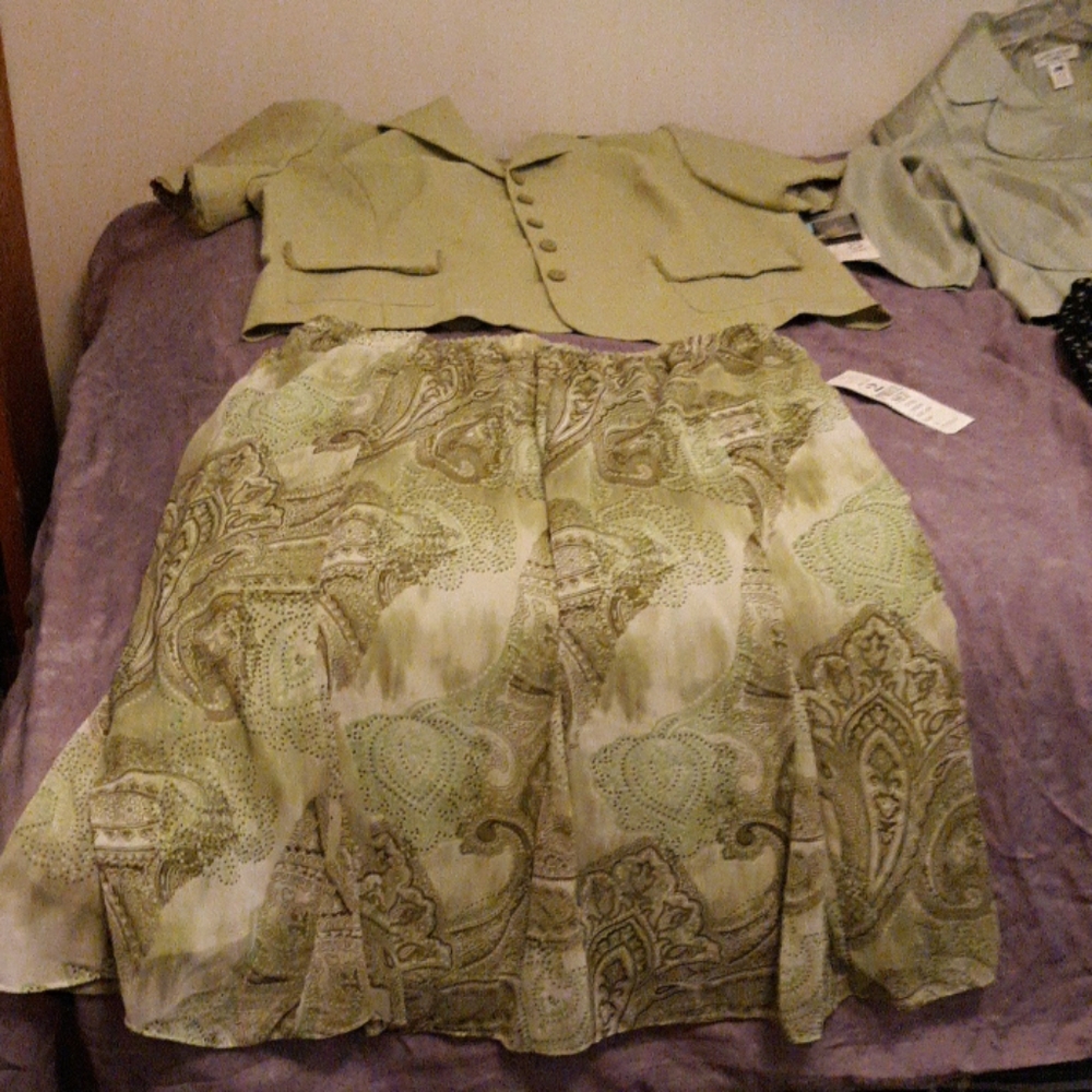 Dress jackets and skirts.